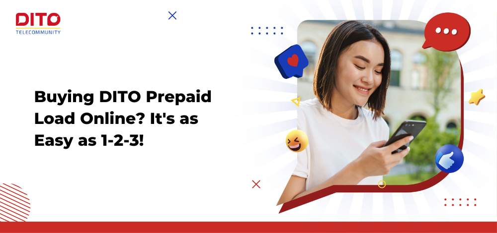 Buying DITO Prepaid Load Online Its as Easy as 1-2-3