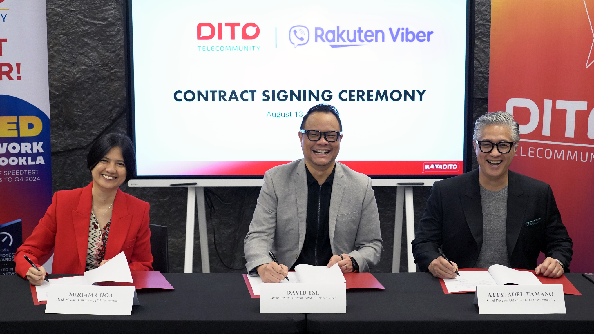 Contract signing