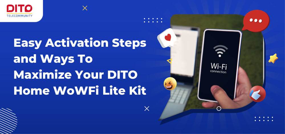 DITO Home WoWFi Lite Activation
