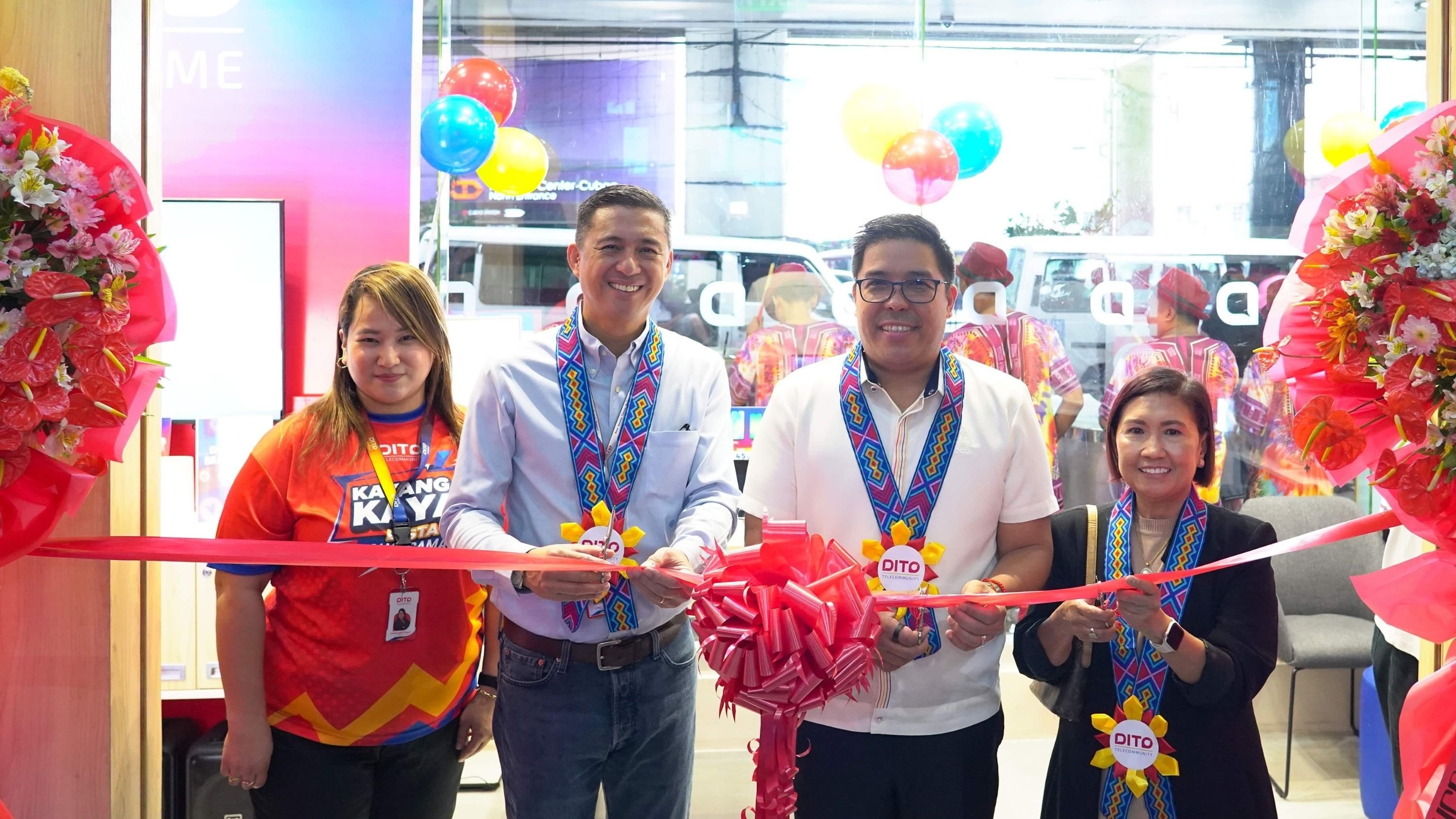 DITO Ribbon Cut