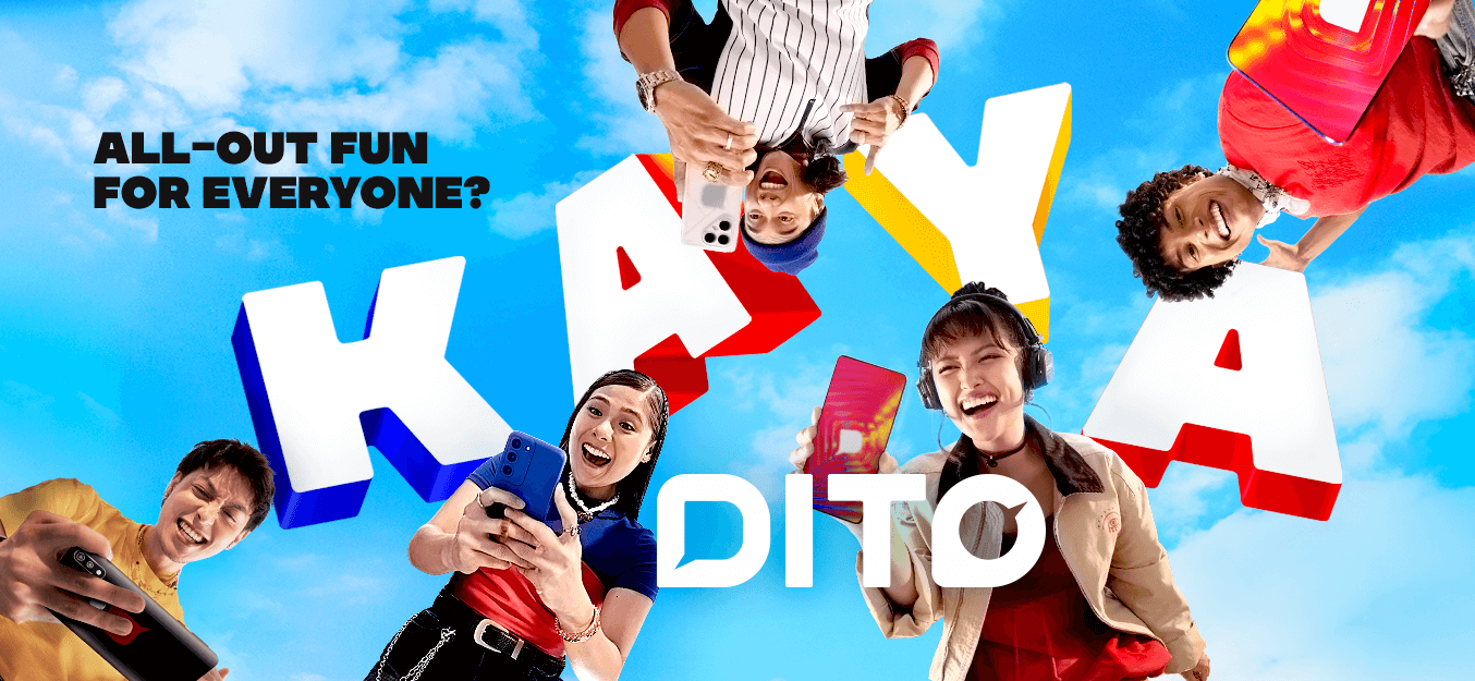 DITO Launches ‘Kaya DITO’ Empowering Every Filipino’s Digital Passions