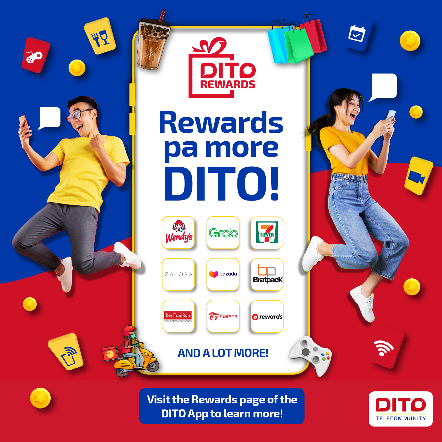 DITO expands Rewards Program with more exciting treats for loyal subscribers