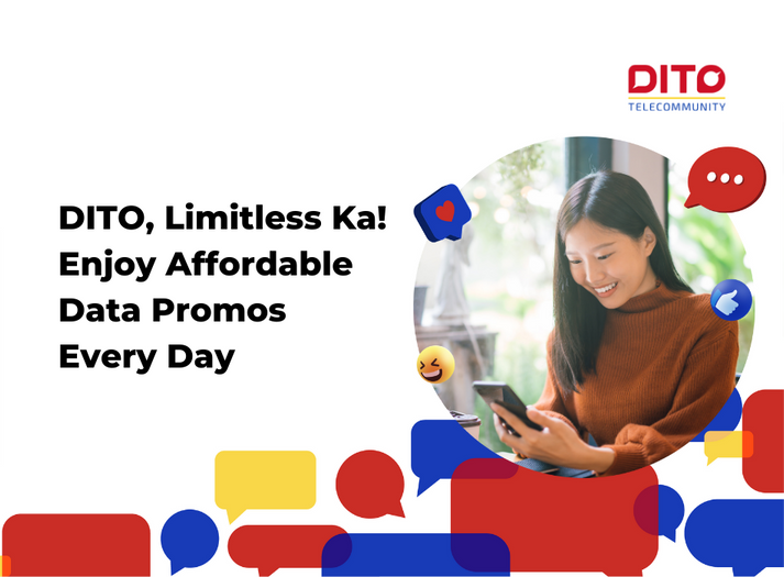 DITO, Limitless Ka! Enjoy Affordable Data Promos Every Day