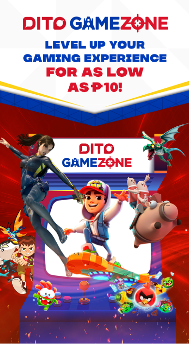 DITO Gamezone_Mobile Banner