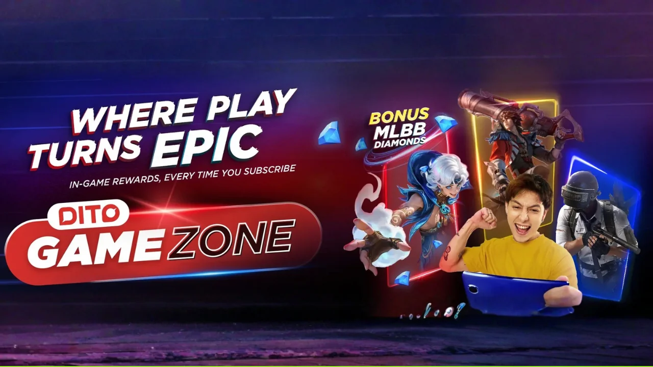 DITO Launches GameZone prepaid offers, Bringing Gaming Data and Rewards Together