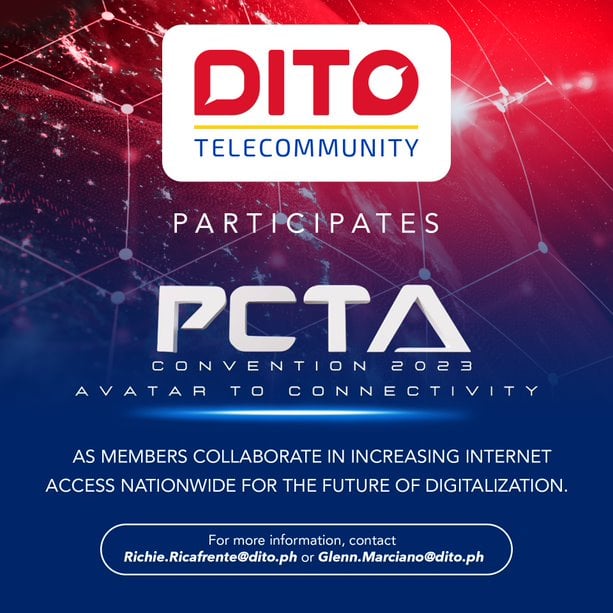 DITO Telecommunity collaborates with industry players in PCTA Convention 2023