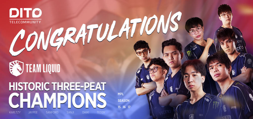 Team Liquid PH Wins Historic Three In A Row