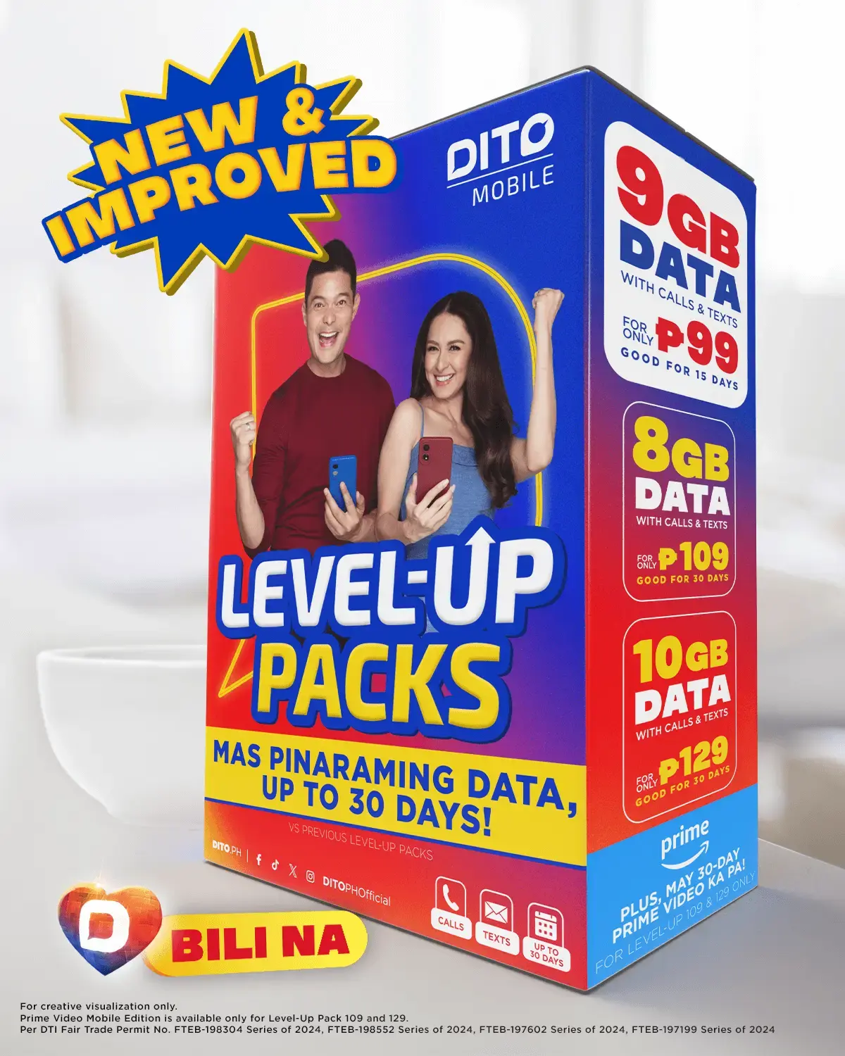 New & Improved Level-Up Packs!