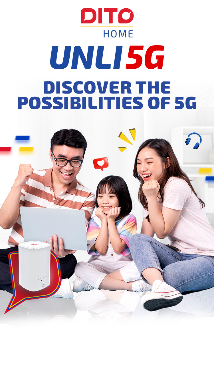 DITO 5G Home WiFi Prepaid Service - DITO Telecommunity