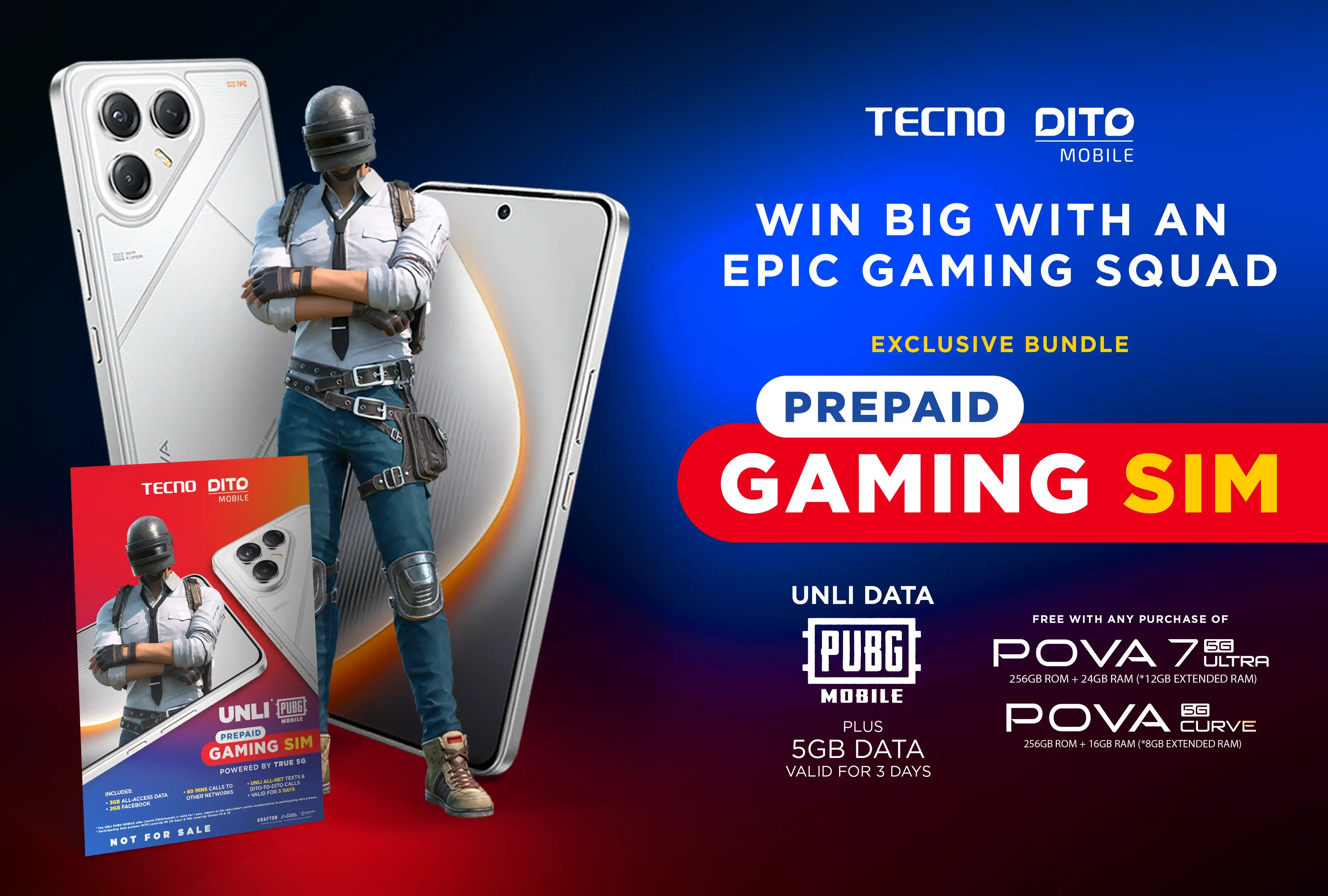 TECNO and DITO gaming bundle Banner