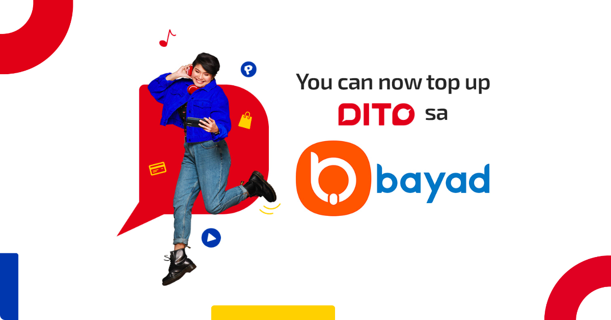 DITO expands e-loading channels for subscribers with Bayad partnership