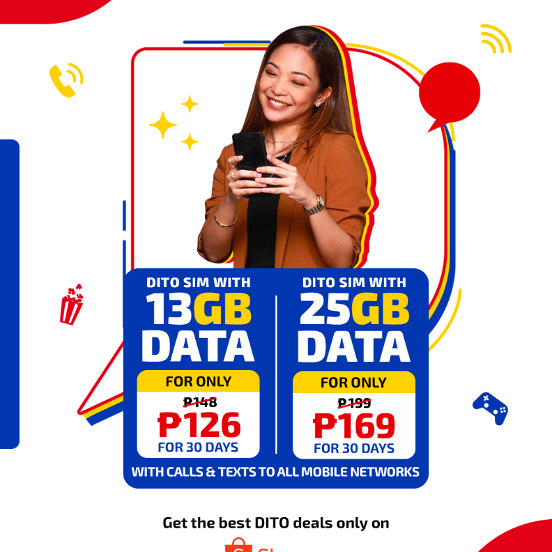 Get the best DITO deals only on Shopee