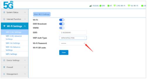 WiFi Settings